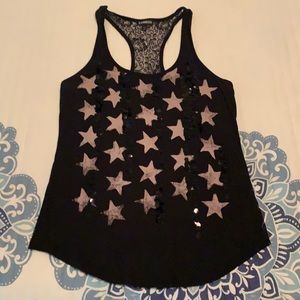 Express Lace Racerback Tank
